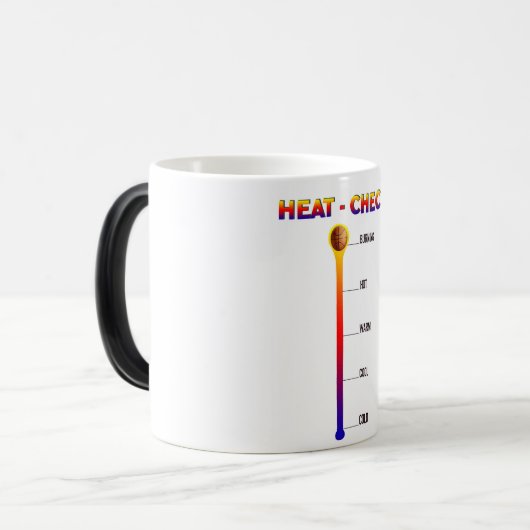 Warmte - Controle Magische Mok (Voorkant links)