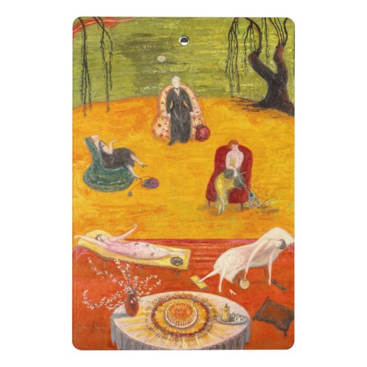 Warmte door Florine Stettheimer Mini Klembord (Achterkant)
