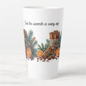 Warmte in elke slok Feestelijke Mok van vreugde (Voorkant)