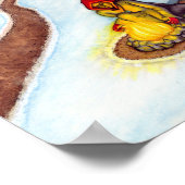 "Warmte in Winter" door Holly Ann Cardstock Print (Hoek)