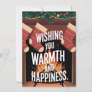 Warmte Kerst - Kerst Kaart