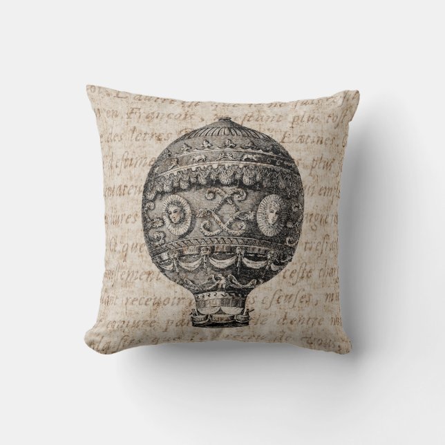  Warmte-luchtballonreactorwagens Oude luchtballonn Kussen (Voorkant)