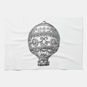  Warmte-luchtballonreactorwagens Oude luchtballonn Theedoek