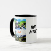 "Warmte melk" Mok (Voorkant links)