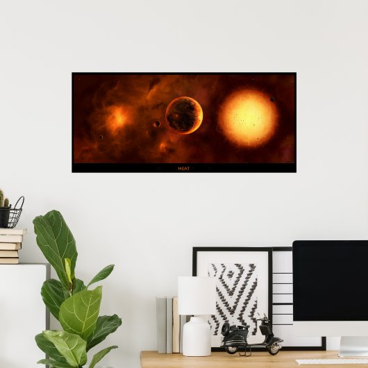 WARMTE POSTER (Thuiskantoor)