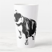 Warmte terwijl je wacht latte mok (Voorkant)