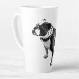 Warmte terwijl je wacht latte mok
