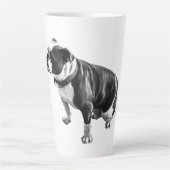 Warmte terwijl je wacht latte mok (Voorkant)