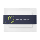 Warmte & tropische bladeren en bloemen uitnodigingen wikkel (Voorkant Voorbeeld)