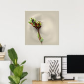 warmte van de lente poster (Thuiskantoor)