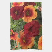 Warmte van de zonnebloem theedoek (Verticaal)