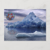 Warmte van de zoon briefkaart (Voorkant)