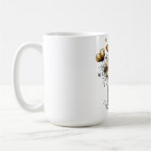 Warmte van een mooie thuis koffiemok (Links)