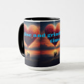 Warmte van Liefde in een Mok (Voorkant links)