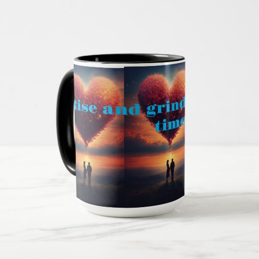 Warmte van Liefde in een Mok (Voorkant links)