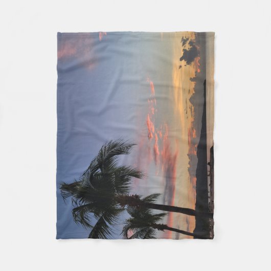 Warmte vanuit de Horizon Fleece Deken (Voorkant)