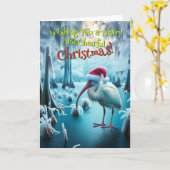 Warmte voor kerst Wenskaart Kaart (Gele Bloem)