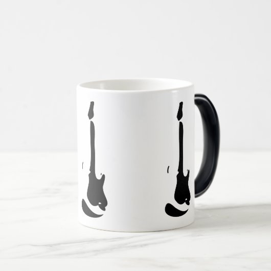 Warmteactivering gitaar Mok (Voorkant rechts)