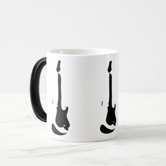 Warmteactivering gitaar Mok (Voorkant links)