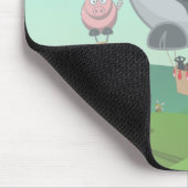 Warmteballonvaarders Muismat (Hoek)