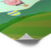 Warmteballonvaarders Poster (Hoek)