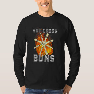 Warmtedwarsbalken en muziekinstrumenten voor schri t-shirt