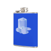 Warmtegolfijsblokje Heupfles (Links)