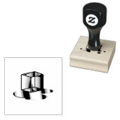 Warmtegolfijsblokje Rubberstempel (Gestempeld)