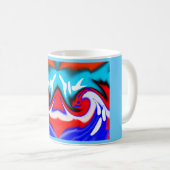 Warmtegolfkunst Koffiemok (Voorkant rechts)