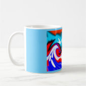 Warmtegolfkunst Koffiemok (Links)
