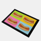 Warmtehonden ontwerp-slaapmutatie deurmat (Schuin)