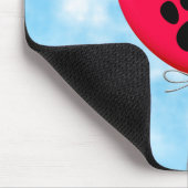 Warmtekaartballon met een dubbele wand muismat (Hoek)