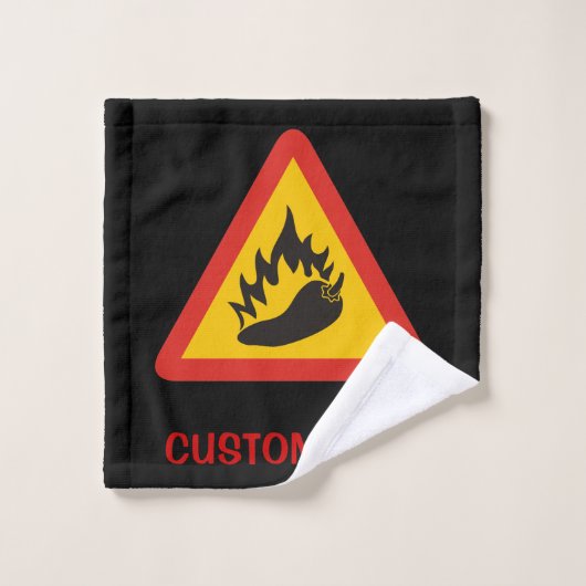 Warmtepepergevarenbord Bad Handdoek (Wasdoekje)