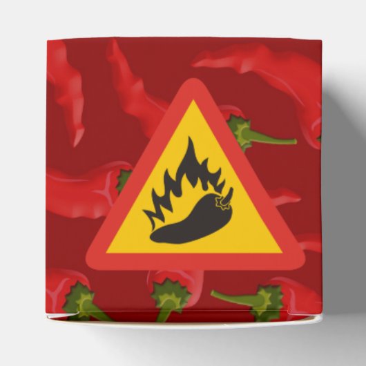 Warmtepepergevarenbord Bedankdoosjes (Bovenkant)