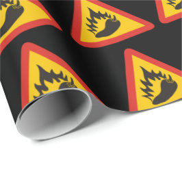 Warmtepepergevarenbord Cadeaupapier