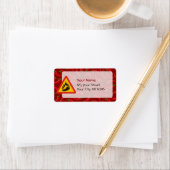 Warmtepepergevarenbord Etiket (Insitu)