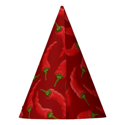 Warmtepepergevarenbord Feesthoedjes (Achterkant)