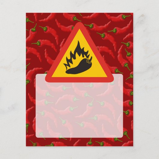 Warmtepepergevarenbord Flyer (Achterkant)