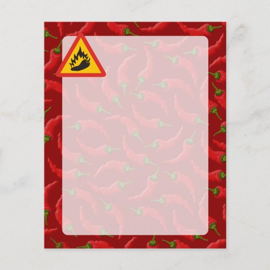 Warmtepepergevarenbord Flyer (Voorkant)