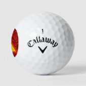 Warmtepepergevarenbord Golfballen (Logo)
