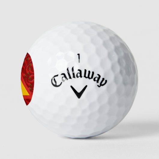 Warmtepepergevarenbord Golfballen (Logo)