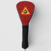 Warmtepepergevarenbord Golfheadcover (Voorkant)
