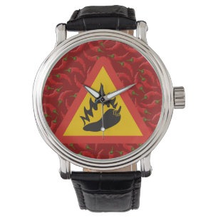 Warmtepepergevarenbord Horloge