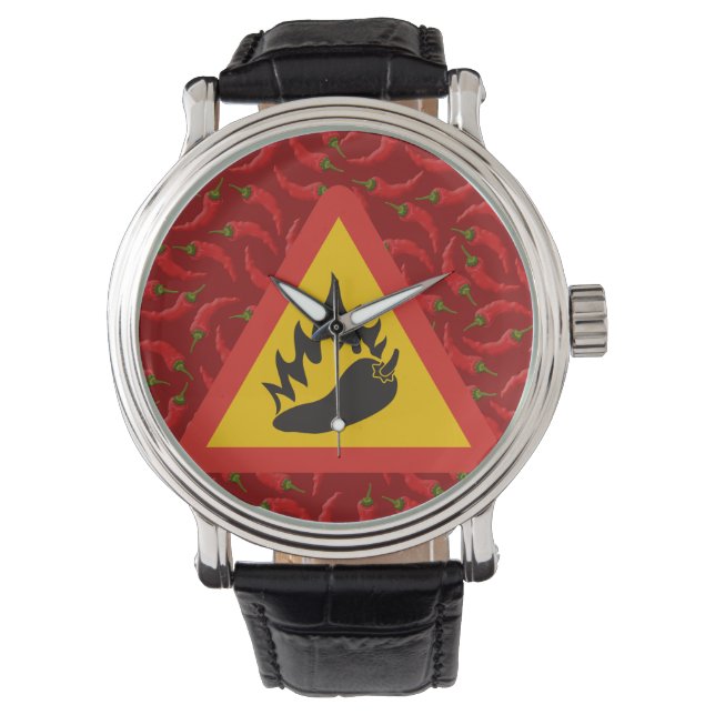 Warmtepepergevarenbord Horloge (Voorkant)
