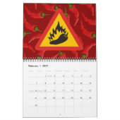 Warmtepepergevarenbord Kalender (Feb 2027)