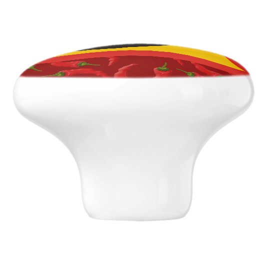 Warmtepepergevarenbord Keramische Knop (Zijkant)