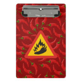 Warmtepepergevarenbord Mini Klembord (Voorkant)