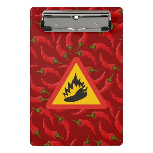 Warmtepepergevarenbord Mini Klembord (Voorkant)