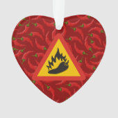 Warmtepepergevarenbord Ornament (voorkant)