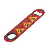Warmtepepergevarenbord Speed Flessenopener (Voorkant Gekanteld)